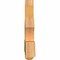 Ekena Millwork Redmond Rough Sawn Timber Gable Bracket, Western Red Cedar, 60"W x 25"H x 4"D x 6"F, 10/12 Pitch GBW060X25X0406RED00RWR - alternate 3